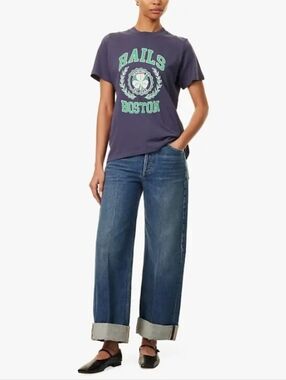 Rails Boston Boyfriend Graphic Print T-shirt